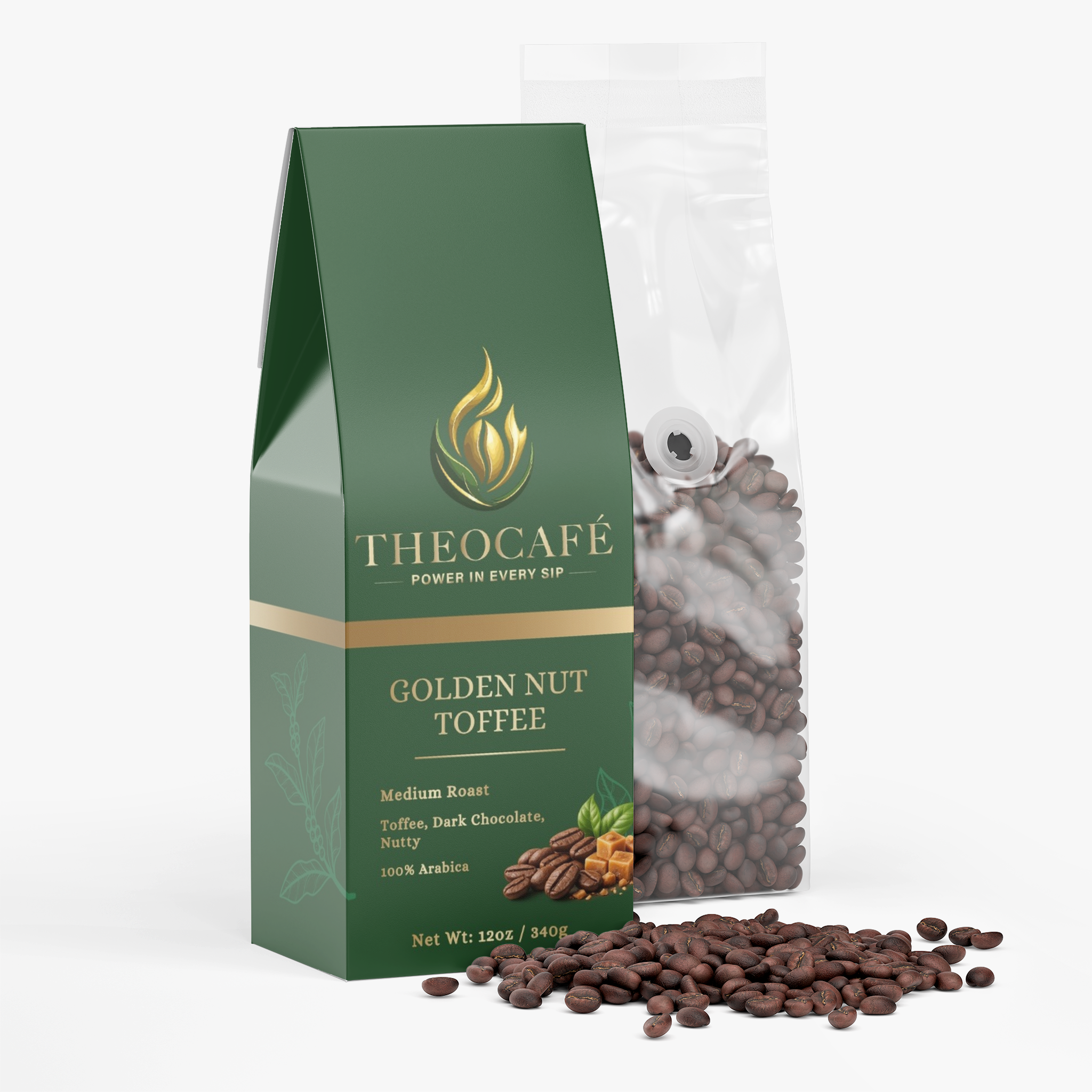 Golden Nut Toffee Coffee (Medium Roast)
