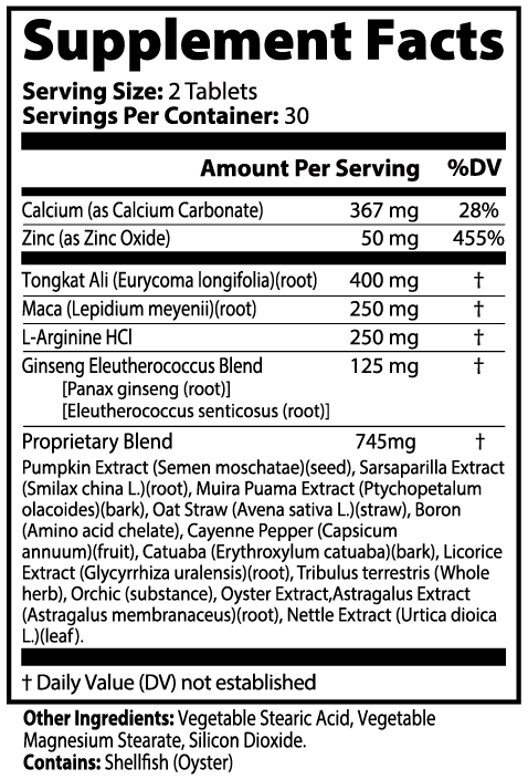 Theocafé Men's Vitality Tablets